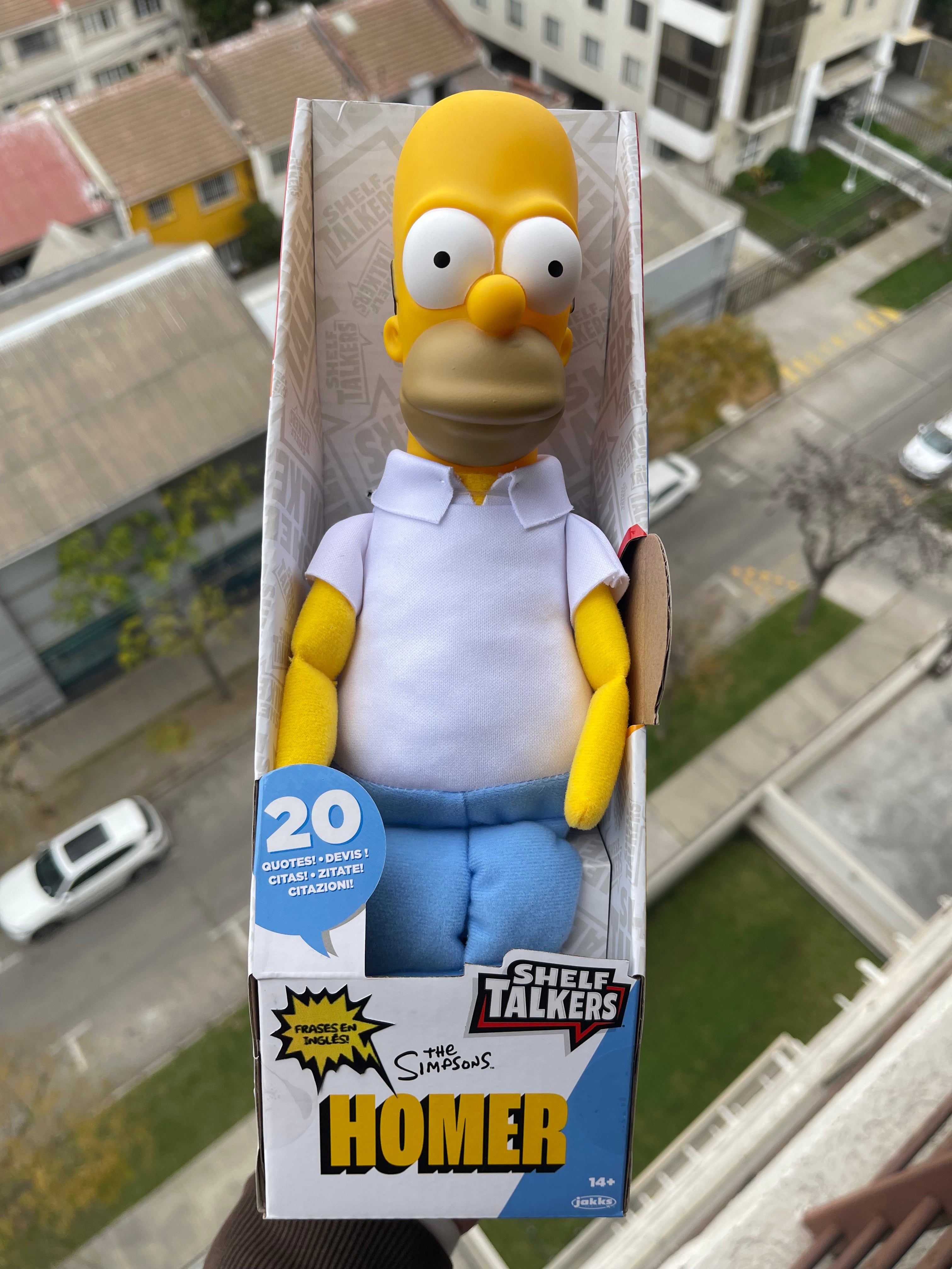 Homero Simpsons - Shelf Talkers 20 frases en inglés