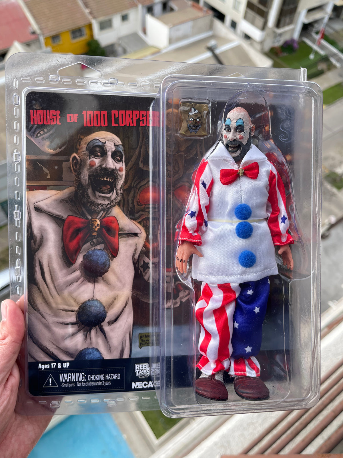 🤡🔥 CAPTAIN SPAULDING – NECA RETRO CLOTH 🔥🤡