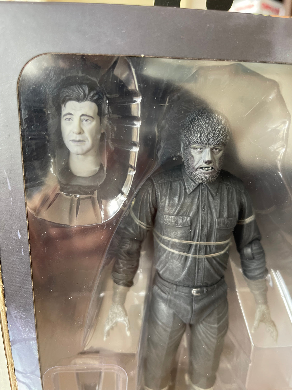🐺🖤 NECA ULTIMATE – THE WOLF MAN (BLACK & WHITE) 🖤🐺