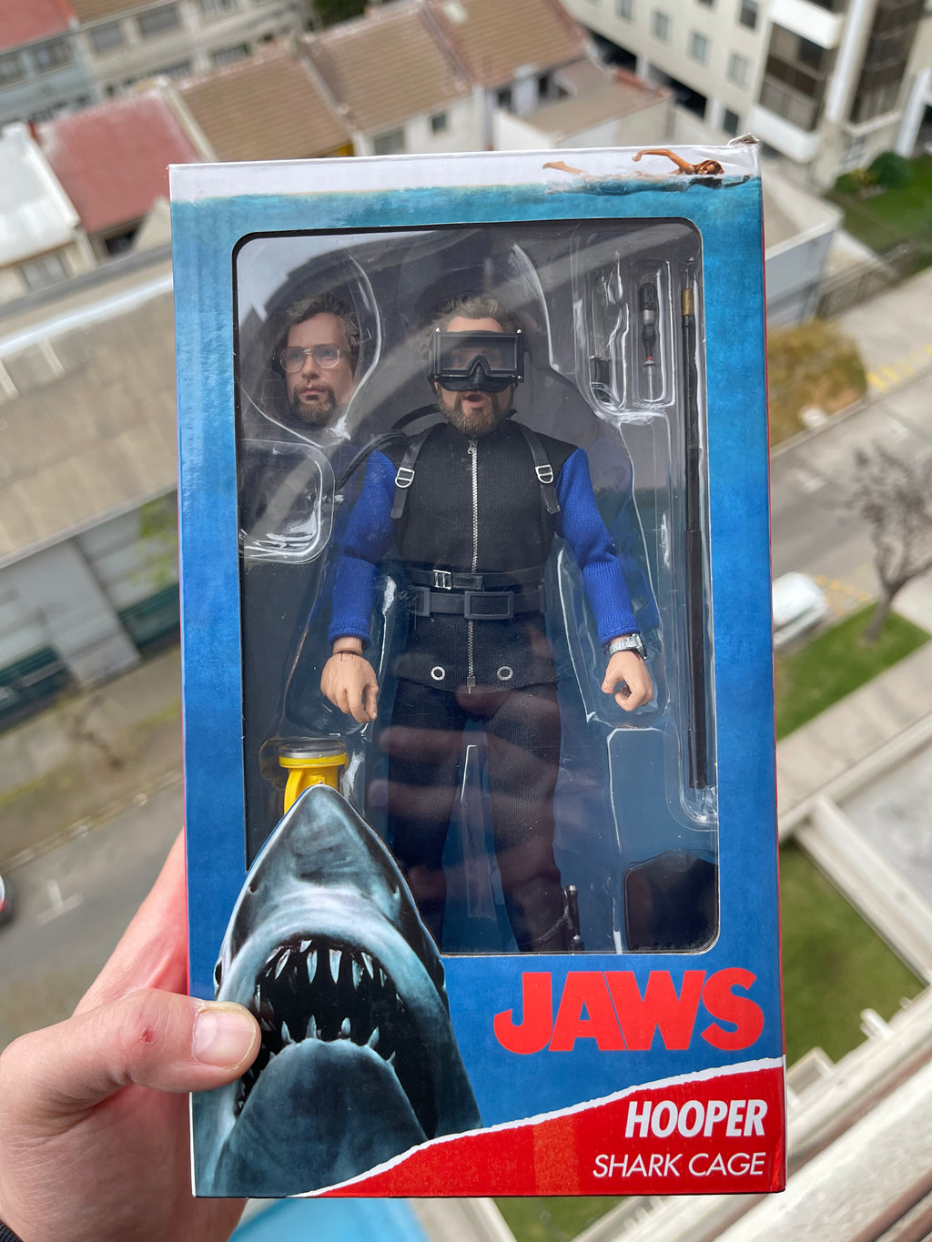 NECA Jaws – Matt Hooper “Shark Cage” Clothed Figure 8”