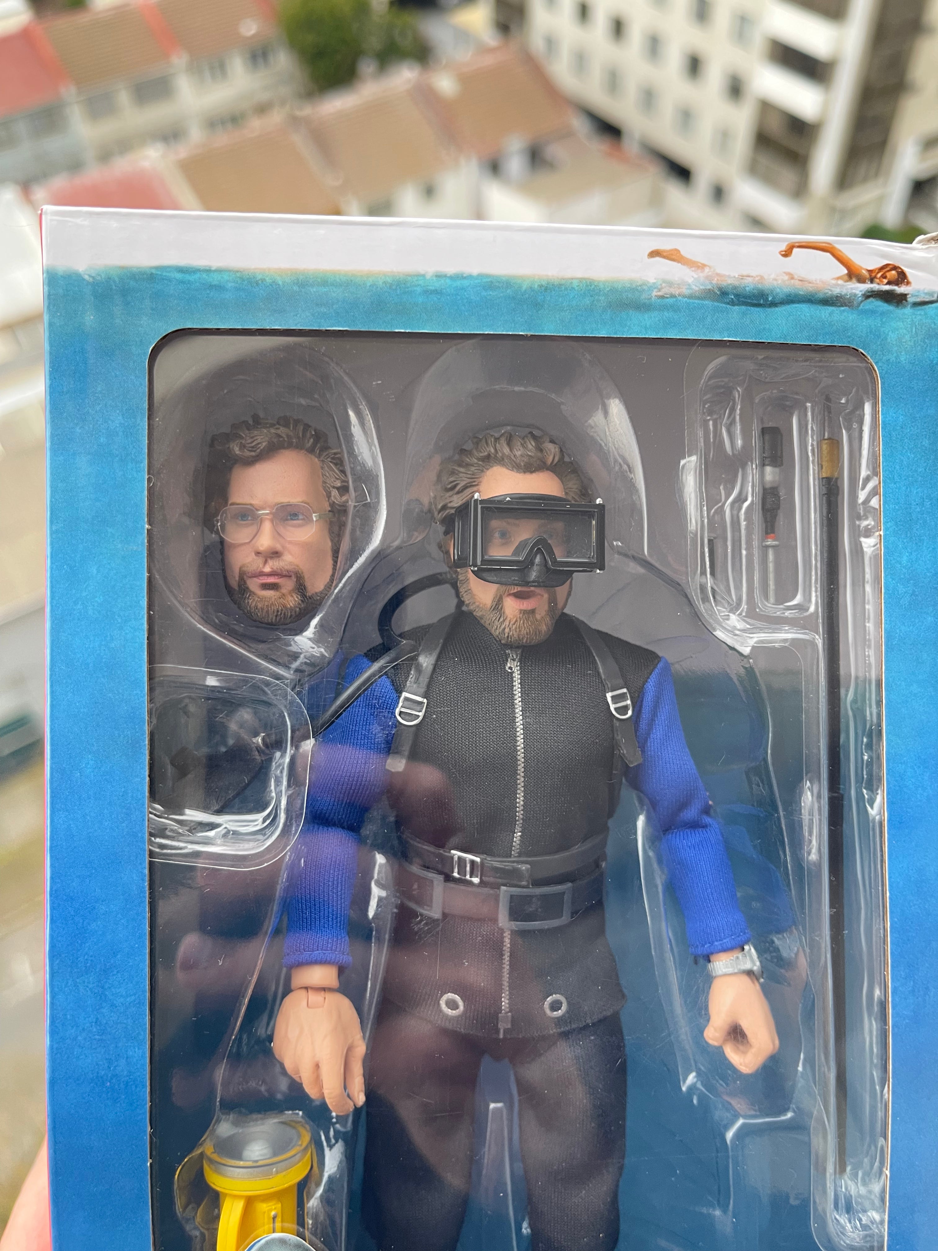 NECA Jaws – Matt Hooper “Shark Cage” Clothed Figure 8”