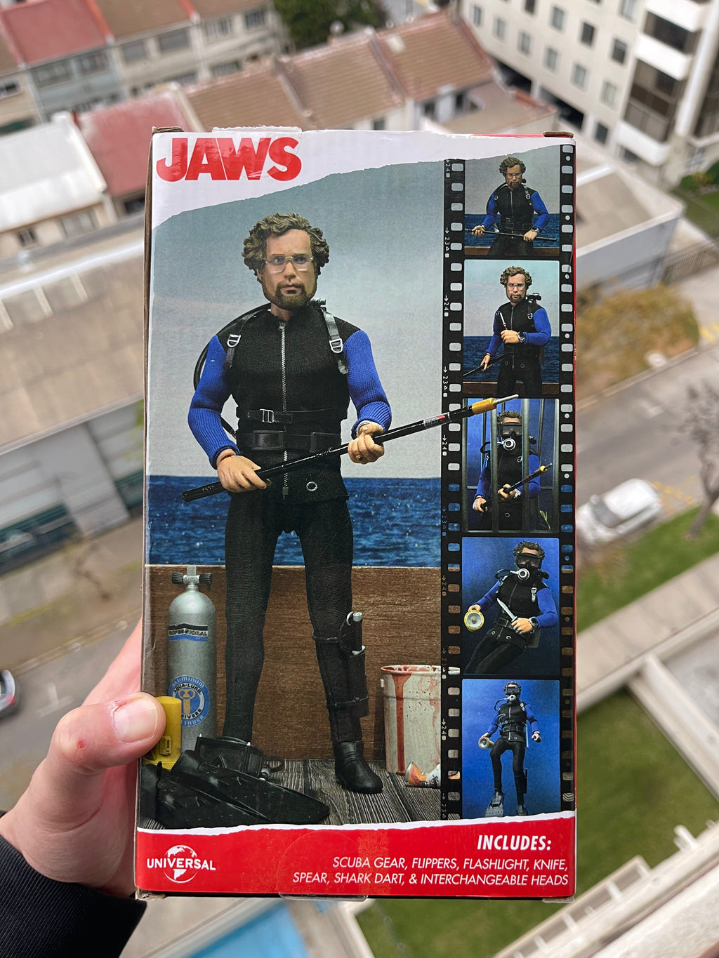 NECA Jaws – Matt Hooper “Shark Cage” Clothed Figure 8”