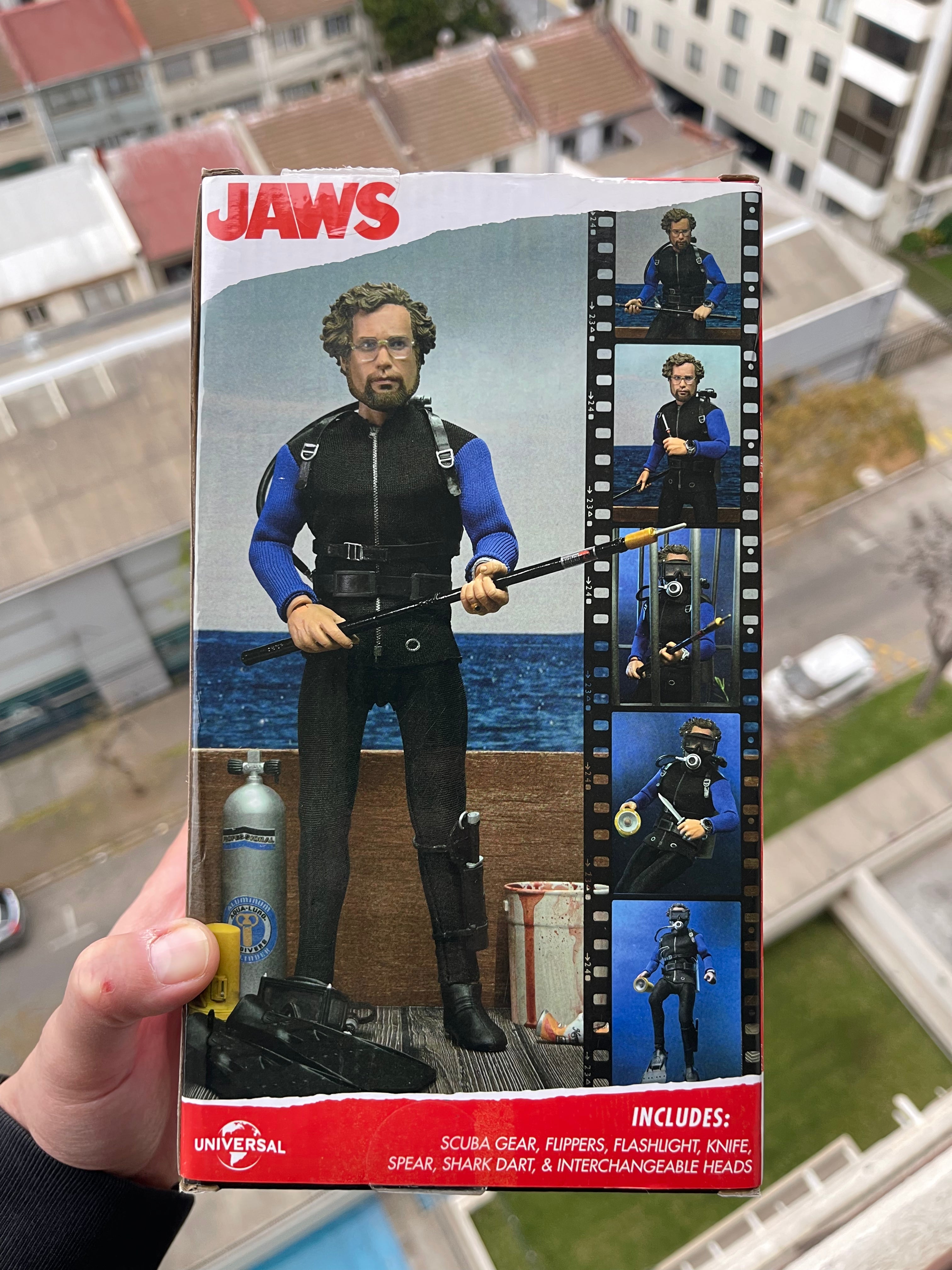 NECA Jaws – Matt Hooper “Shark Cage” Clothed Figure 8”