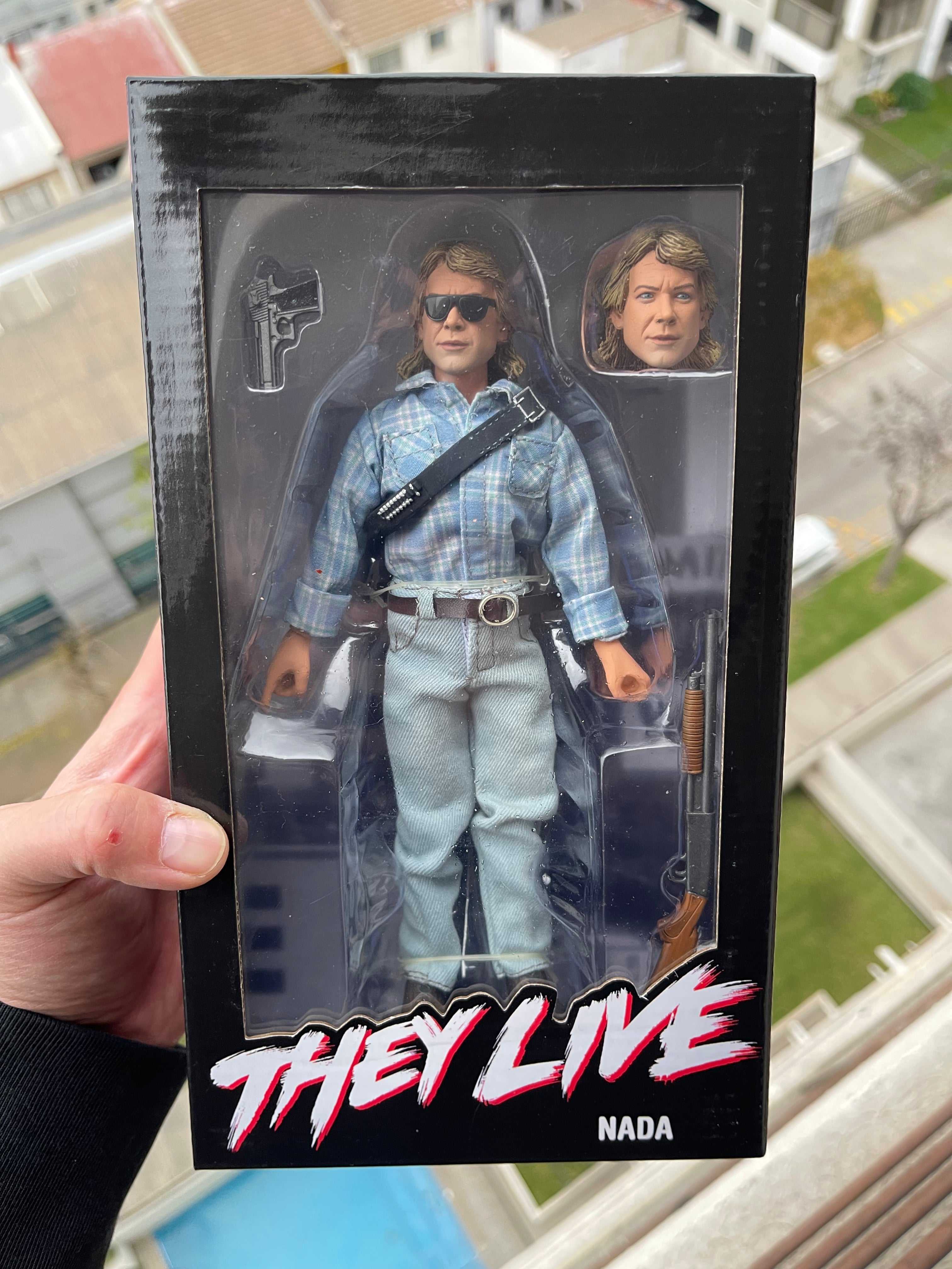 NECA They Live – John Nada Clothed Figure 8”