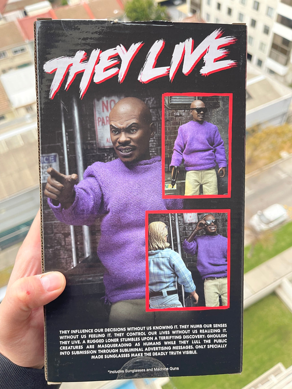 NECA They Live – Frank Armitage Clothed Figure 8”