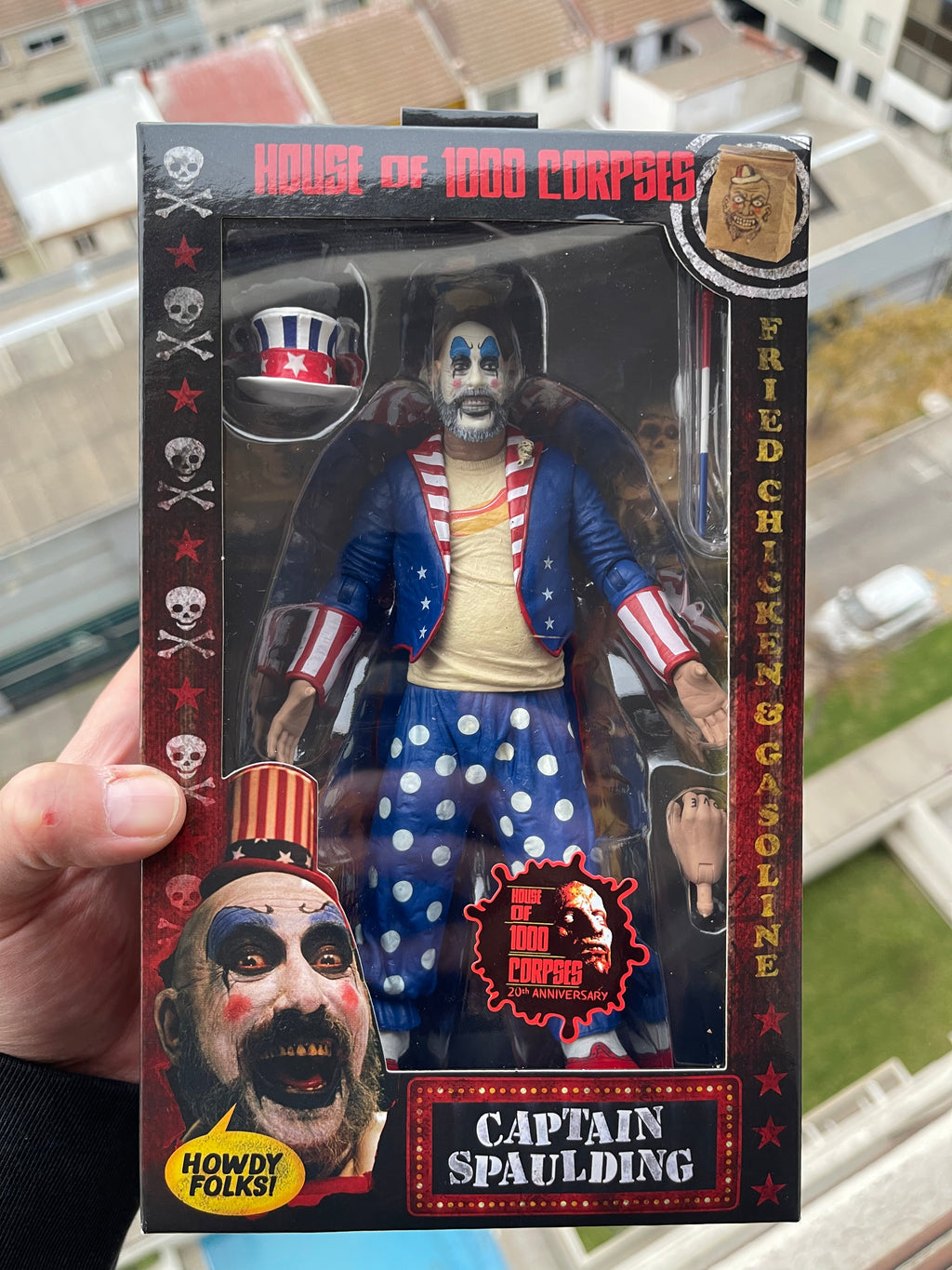 NECA House of 1000 Corpses – Captain Spaulding “Tailcoat” 20th Anniversary 7”