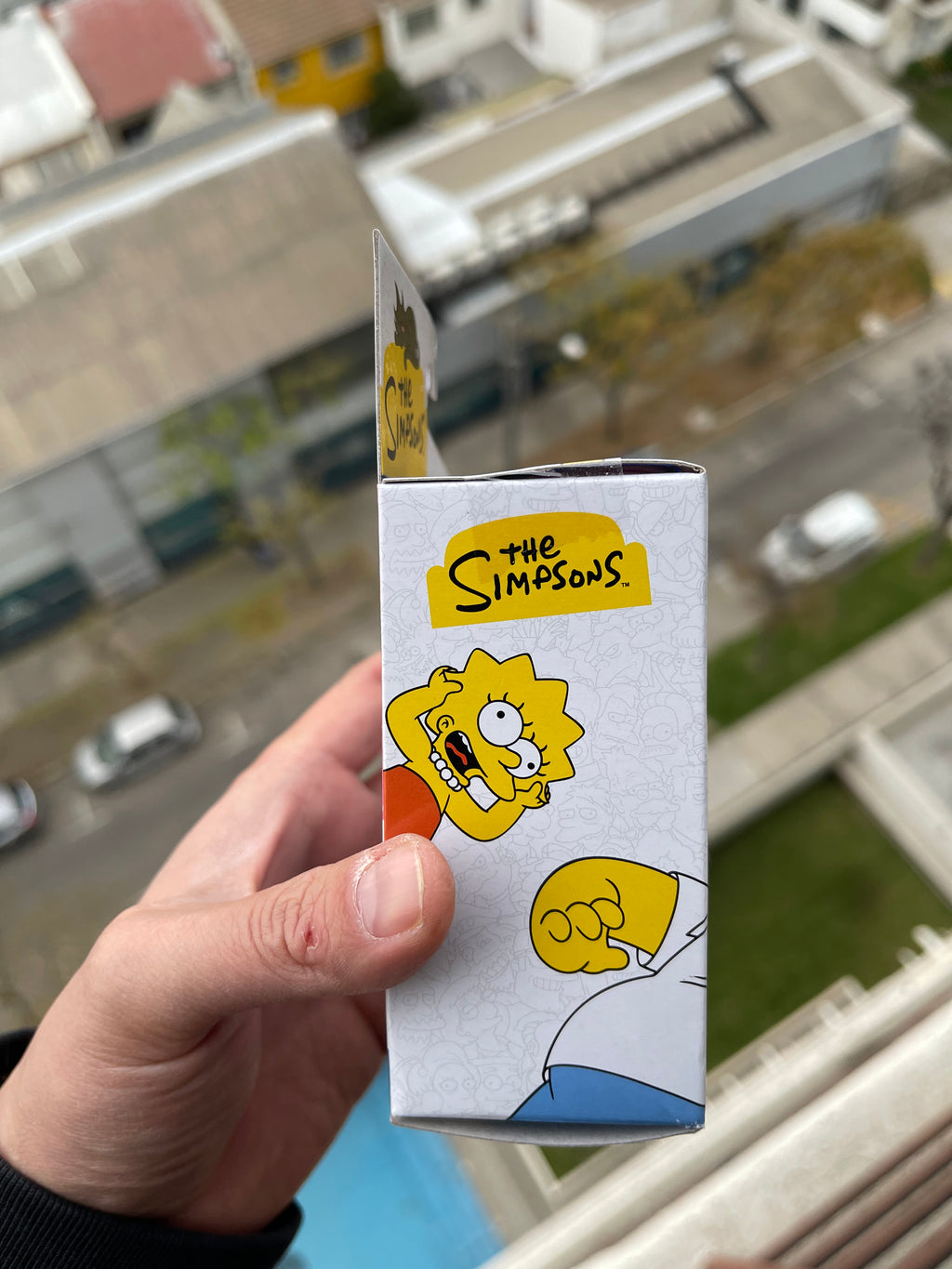 figura Chief Wiggum – Jakks Pacific (The Simpsons, versión pequeña 5 cm aprox.)