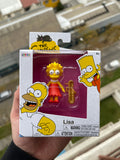 figura Lisa Simpson – Jakks Pacific (The Simpsons, versión pequeña 5 cm aprox.)