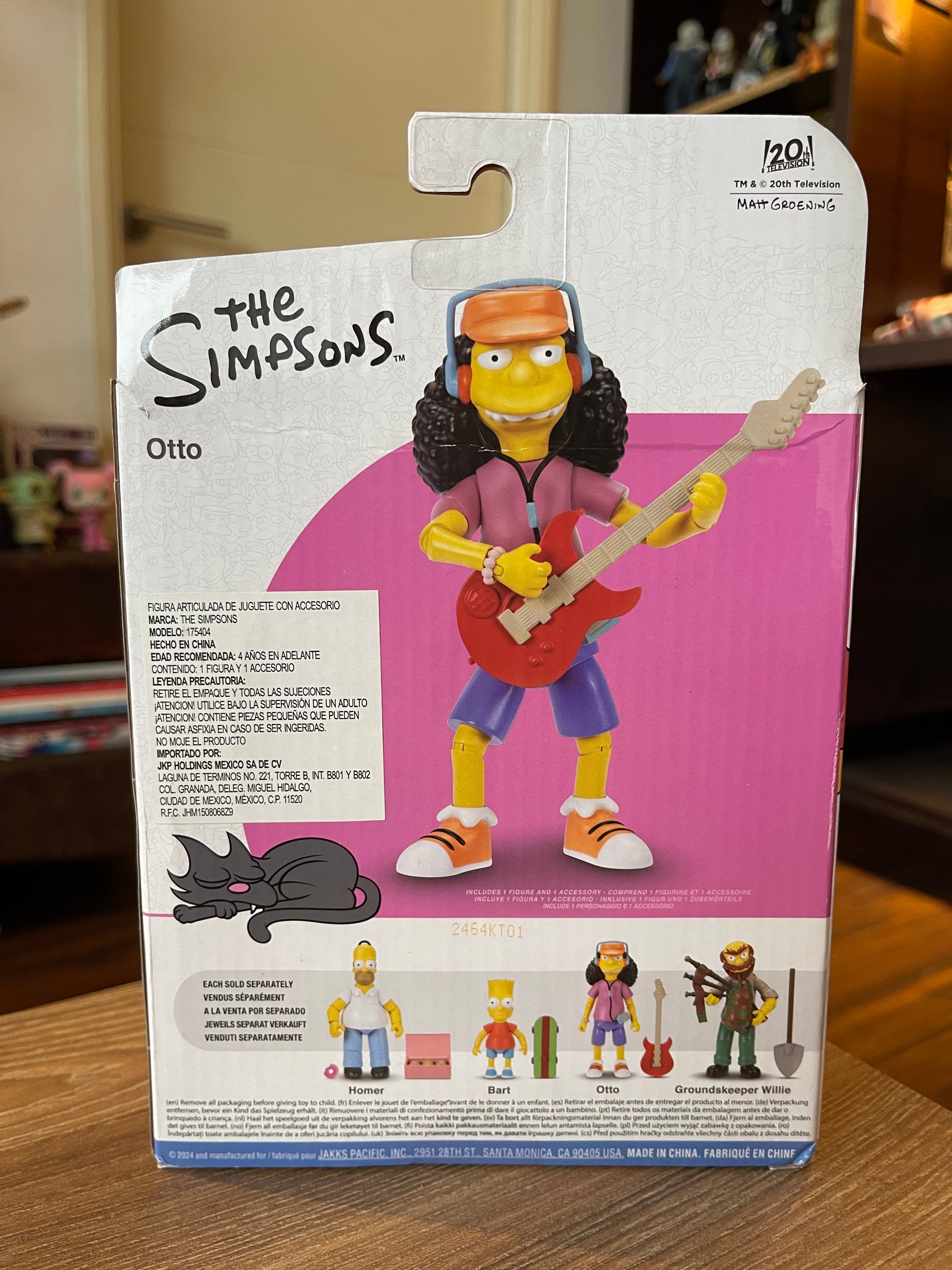 Otto Mann – Jakks Pacific (figura 12 cm aprox.)