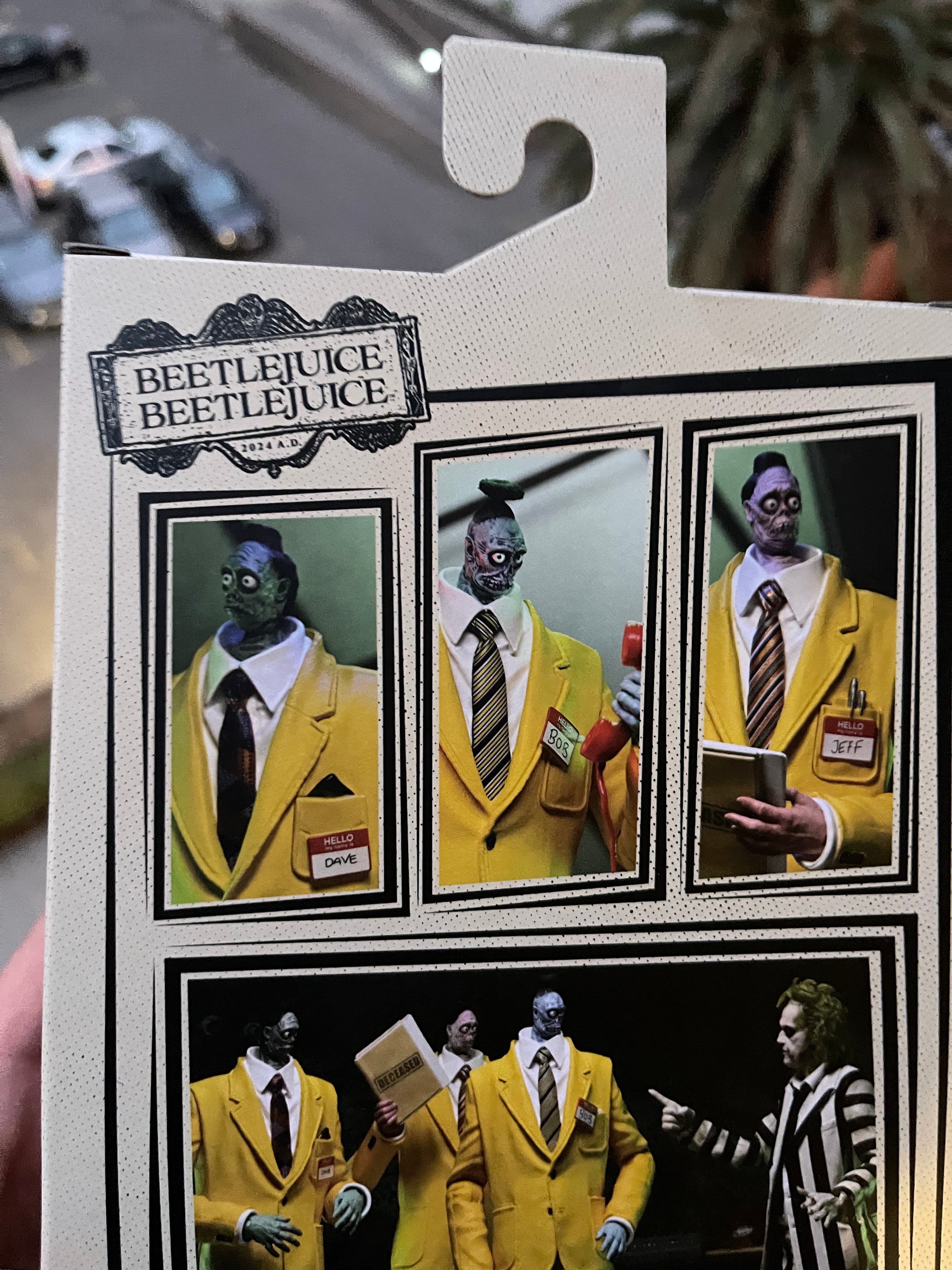 Figura Ultimate Bob Shrinker de NECA (Beetlejuice Beetlejuice)