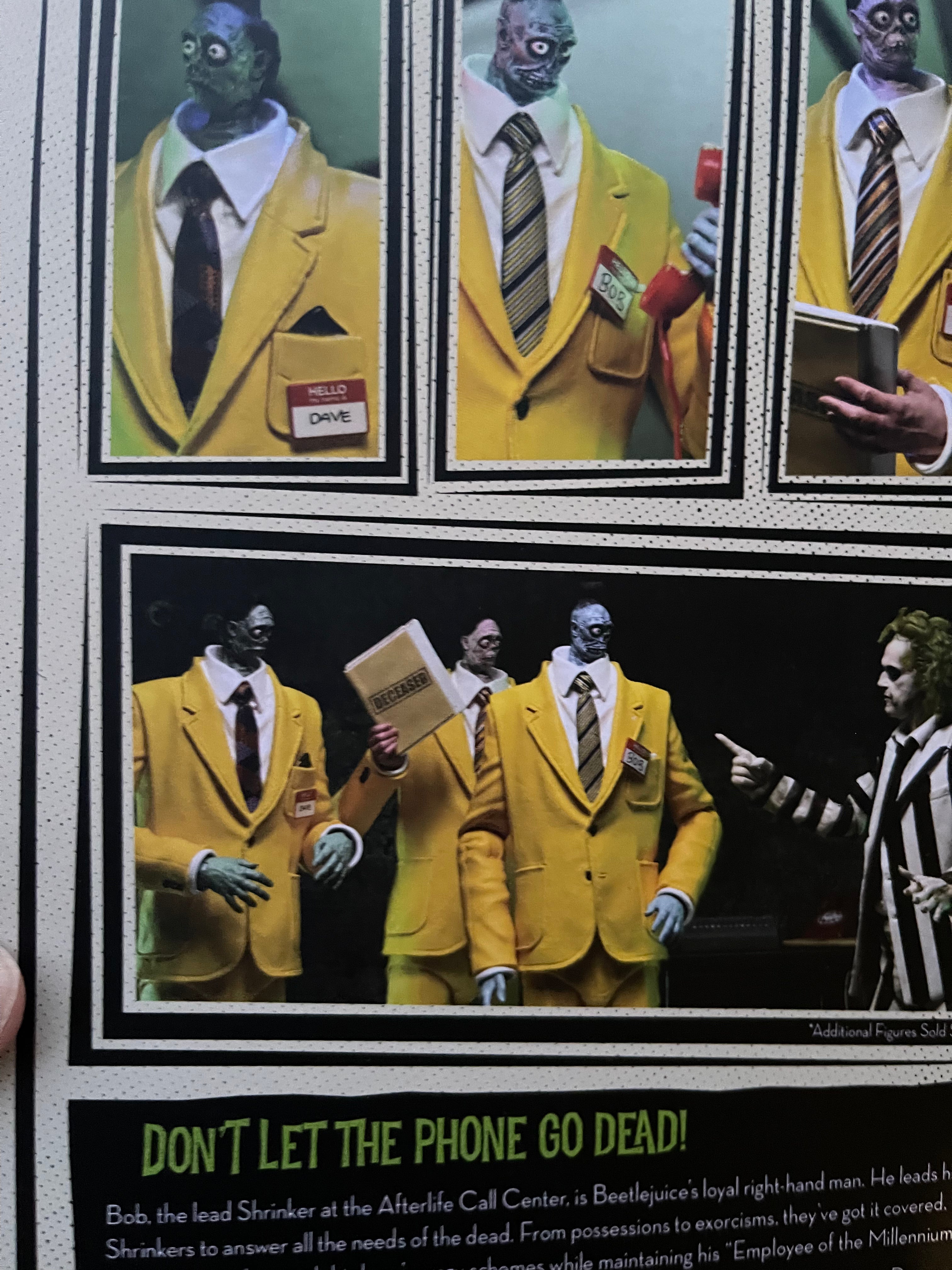 Figura Ultimate Bob Shrinker de NECA (Beetlejuice Beetlejuice)