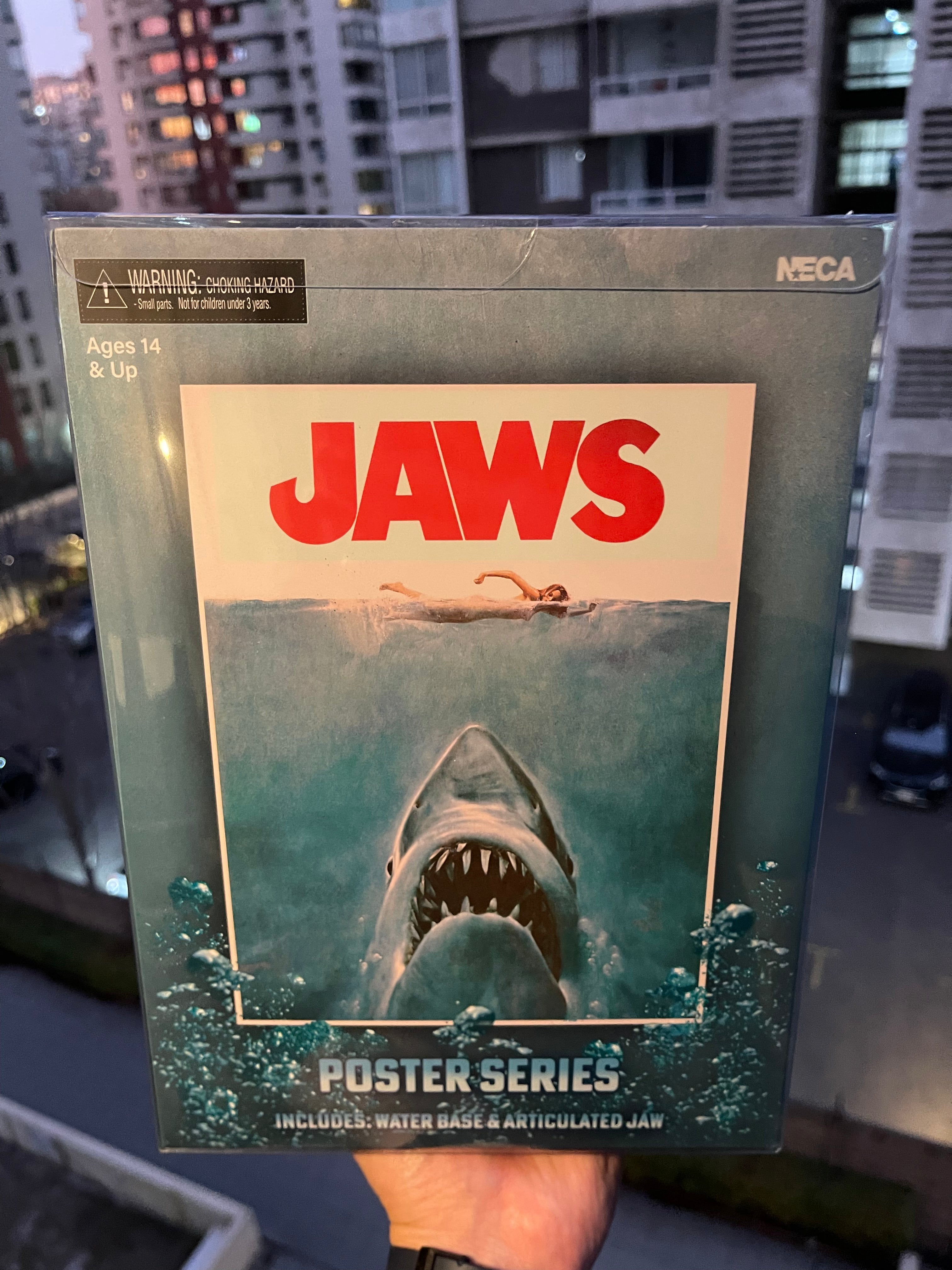 diorama NECA Jaws 50.º Aniversario Poster Series Display Piece