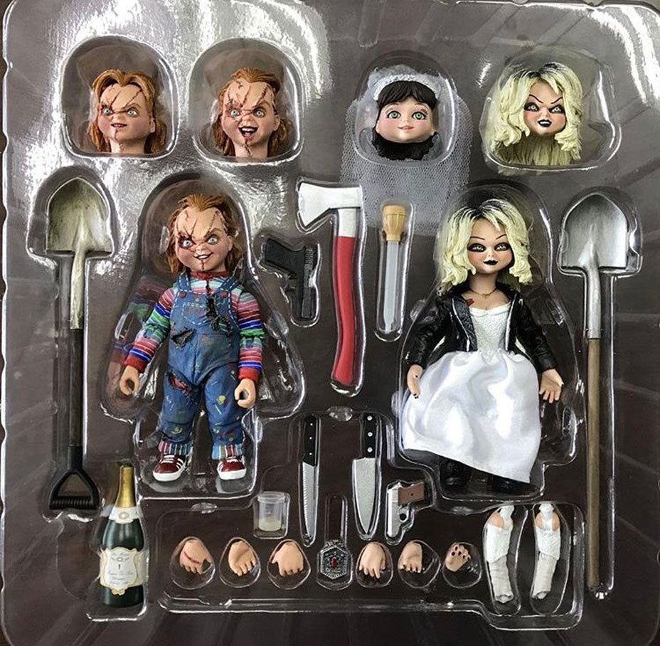 NECA ULTIMATE  Chucky & Tiffany (2018) (edicion 2018 para coleccionistas)