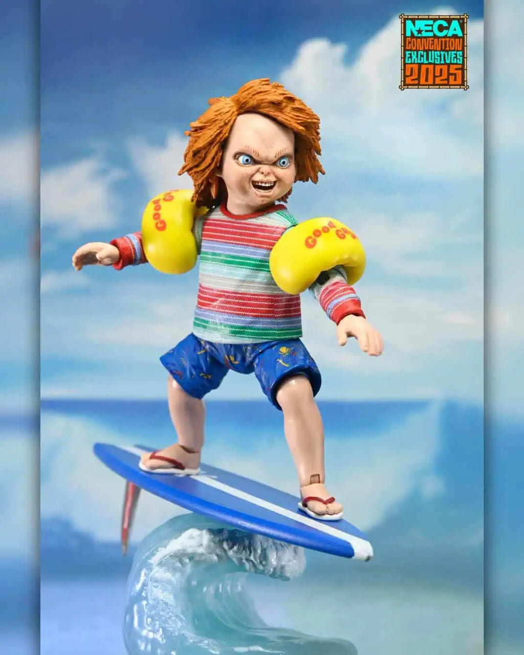 Chucky Surf'S Up Comic Con Exclusive Neca Ultimate