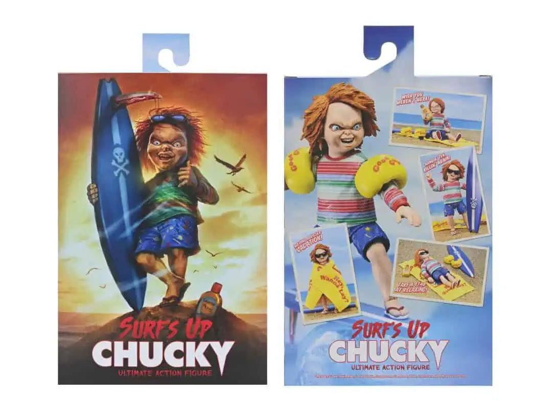 Chucky Surf'S Up Comic Con Exclusive Neca Ultimate