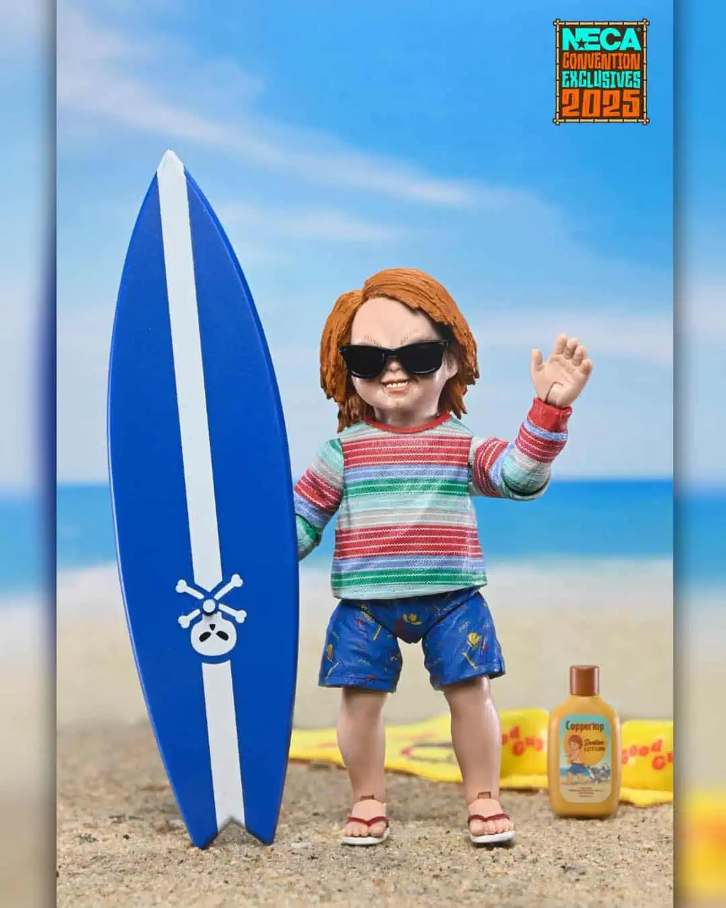 Chucky Surf'S Up Comic Con Exclusive Neca Ultimate