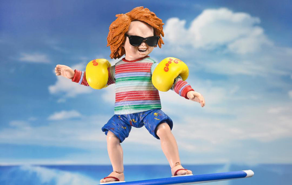 Chucky Surf'S Up Comic Con Exclusive Neca Ultimate