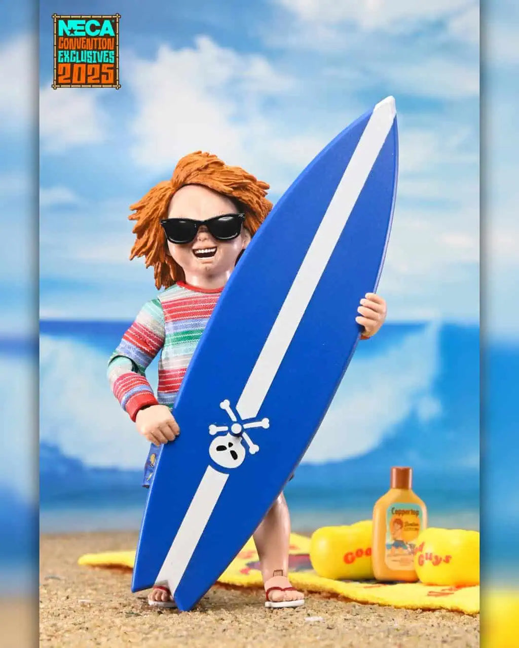 Chucky Surf'S Up Comic Con Exclusive Neca Ultimate