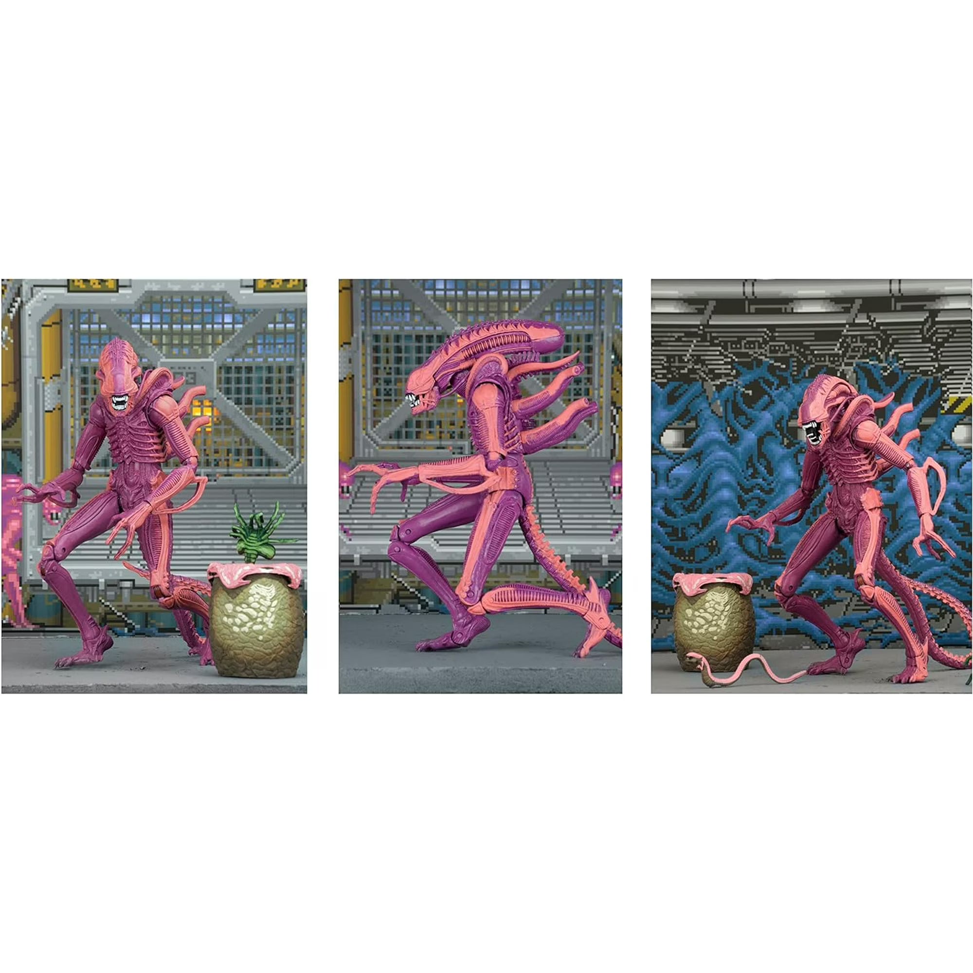 👾💗 Alien Xenomorph – NES 8-Bit NECA (Pink Edition) 🎮🔥
