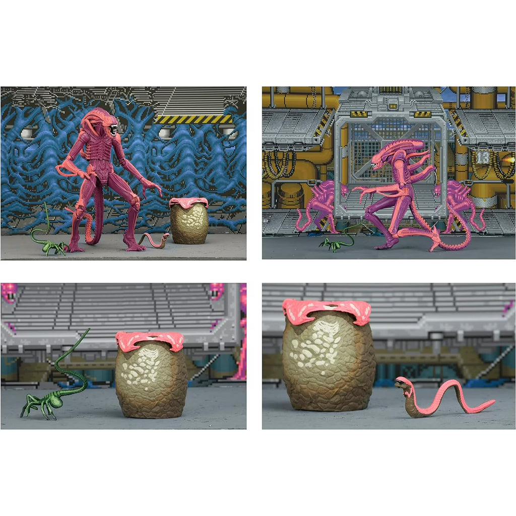 👾💗 Alien Xenomorph – NES 8-Bit NECA (Pink Edition) 🎮🔥