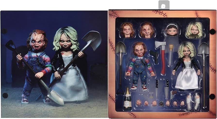 NECA ULTIMATE  Chucky & Tiffany (2018) (edicion 2018 para coleccionistas)