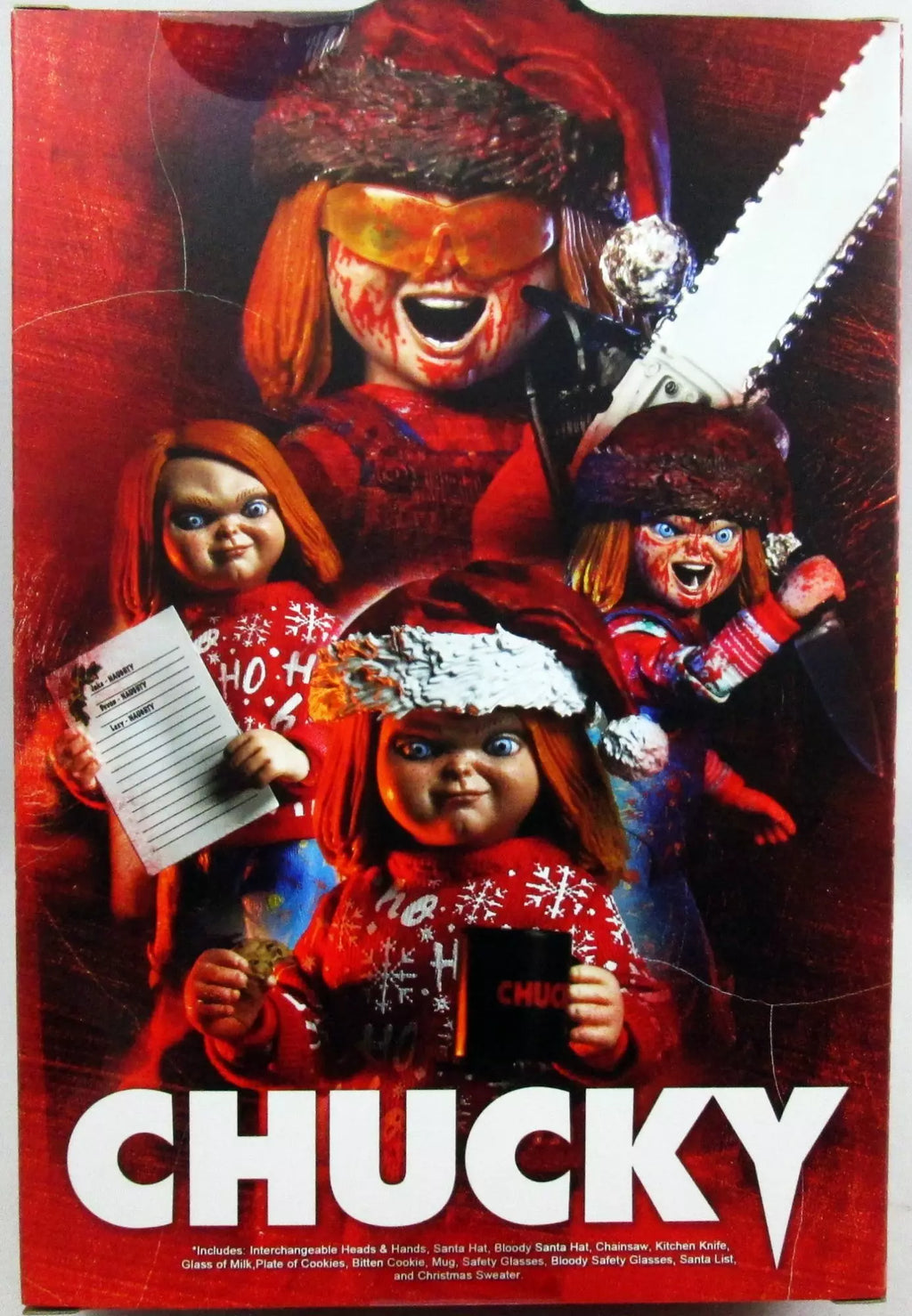 Chucky “Happy Holidays” de NECA ULTIMATE