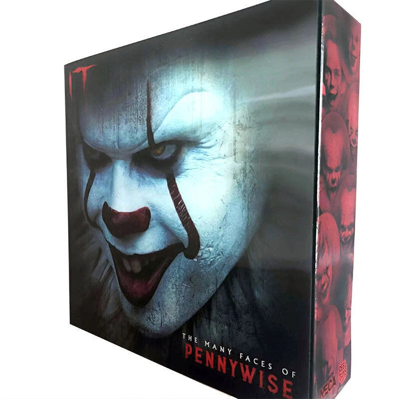 The Many Faces of Pennywise (caja 3D) Neca Ultimate