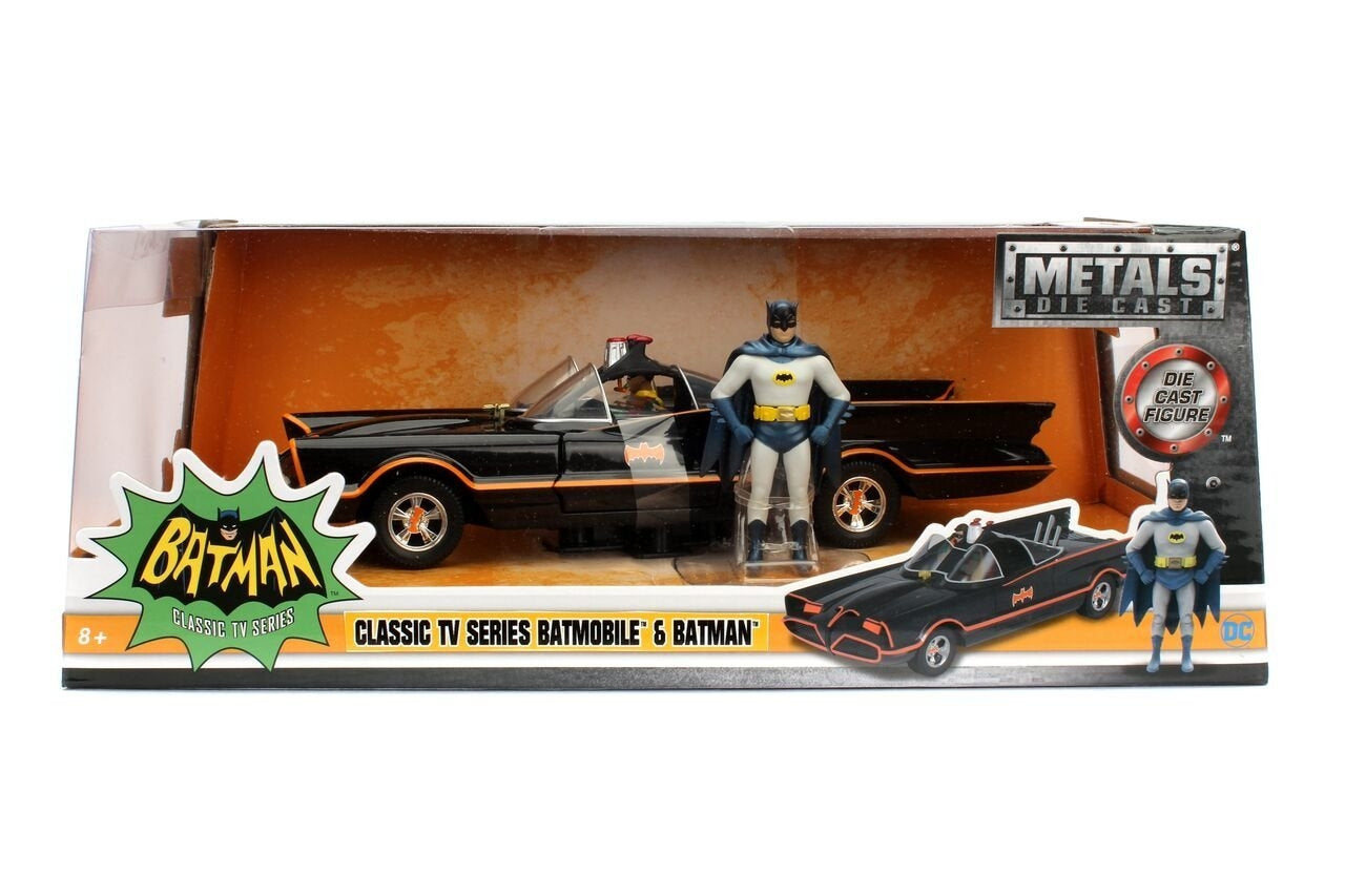 Batimovil Batman & Robin 1966 1:24 Jada Toys